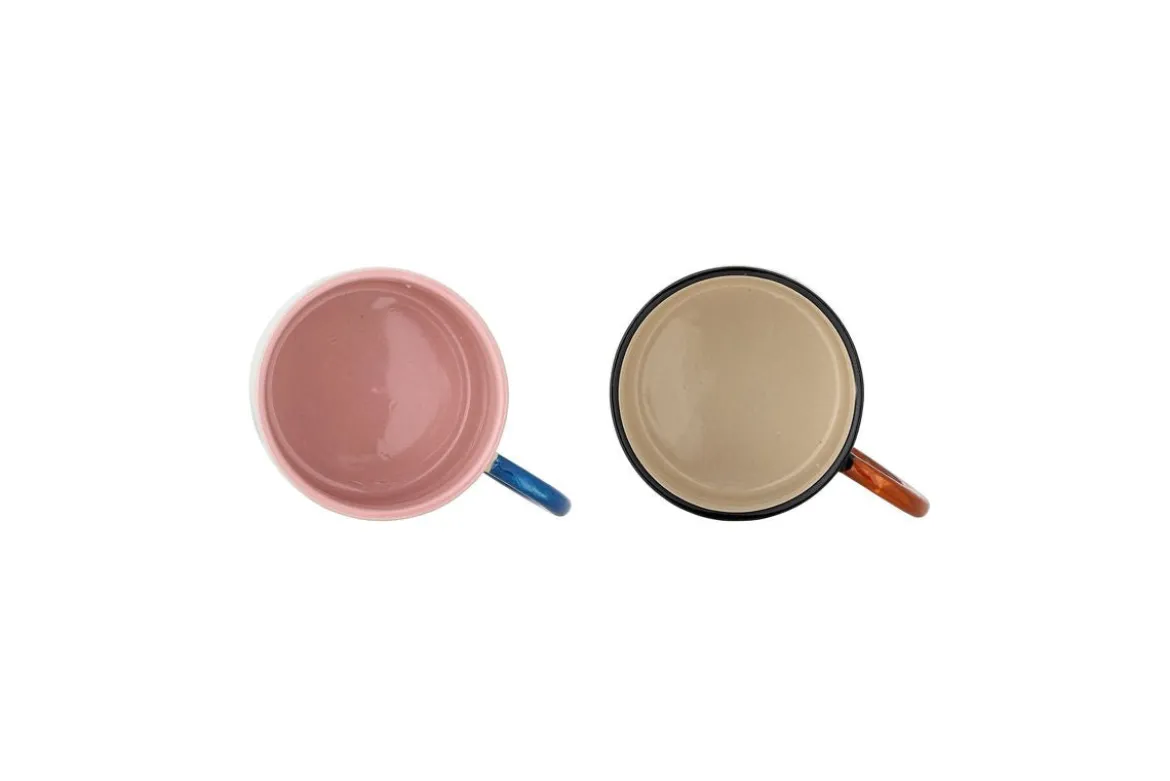 Tassen-Set Alina – Handbemalte Motive in lebendigen Farben (2er-Set)