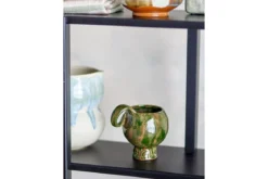 Tassen-Set „Elane“ – Grünes Steingut (4-teilig)
