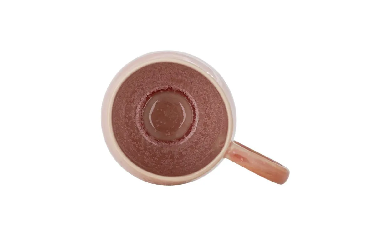 Tassen-Set Ikki – Reaktive Glasur in Rosétönen (4er-Set)