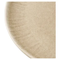 Teller Keldira – aus Steingut gefertigt in beige (4er Set)