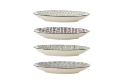 Teller Mako - aus Steingut gefertigt / 4er Set