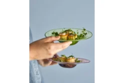 Teller-Set „Arimo“ – Buntes Glas(2-teilig)