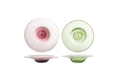 Teller-Set „Arimo“ – Buntes Glas(2-teilig)