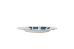 Teller-Set Hari – Handbemaltes Steingut in Rosé (4er-Set)