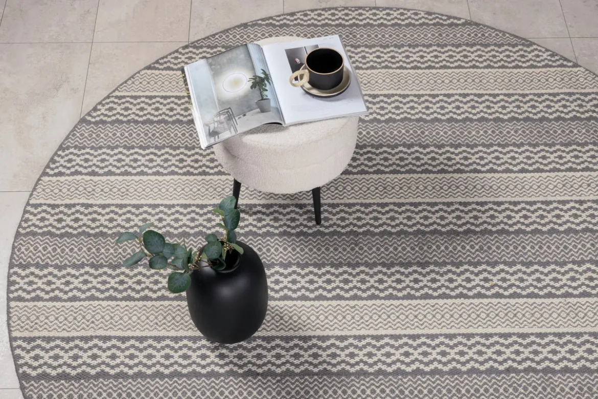 Teppich Aramis – handgewebt aus Wolle & Baumwolle