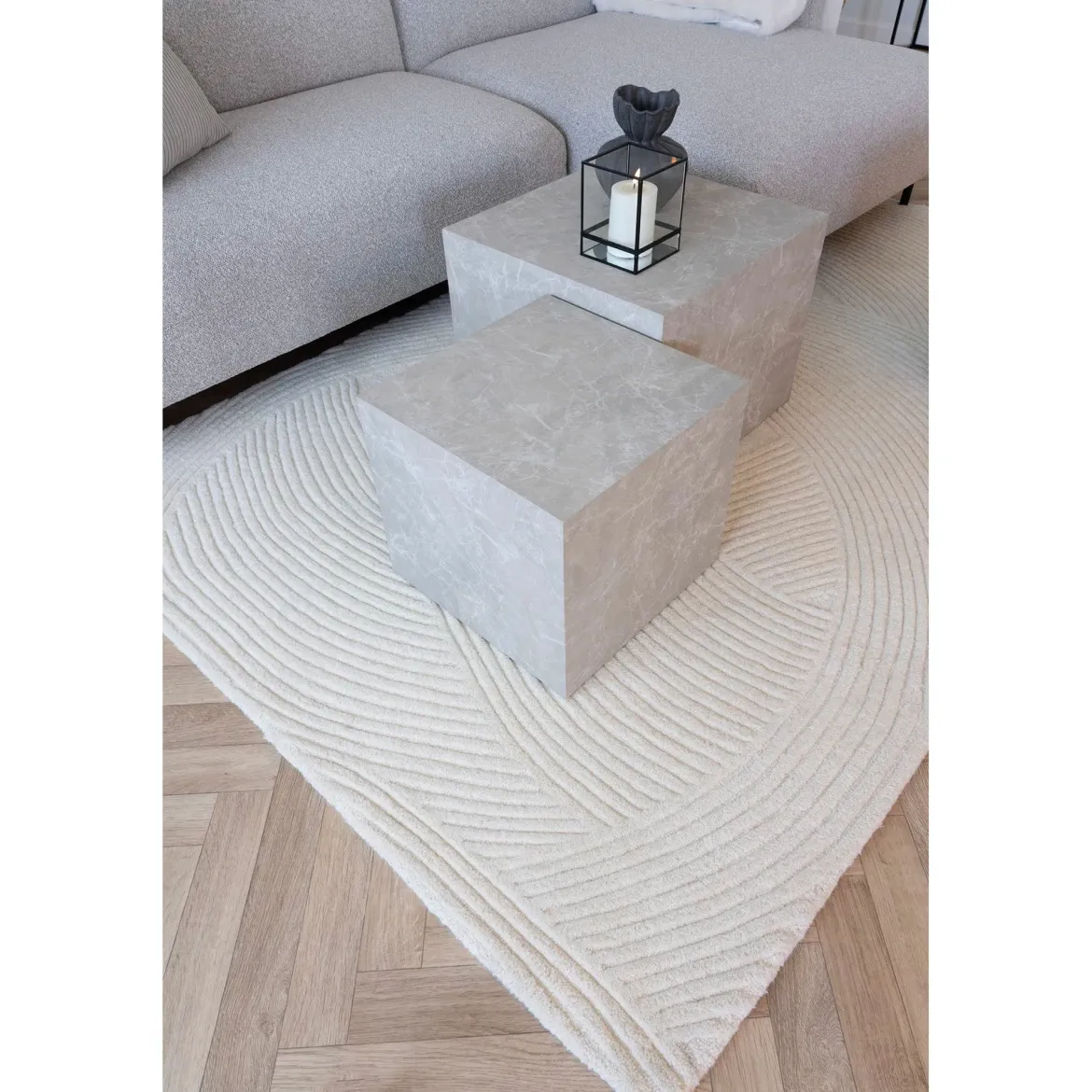 Teppich Arivon – Handgetuftete Eleganz - 100% Wolle, 200x300