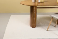 Teppich Aruna – aus Baumwolle in zwei Farben & Größen