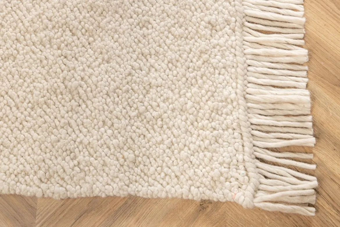 Teppich Bellina – mit Knotenstruktur aus Wolle