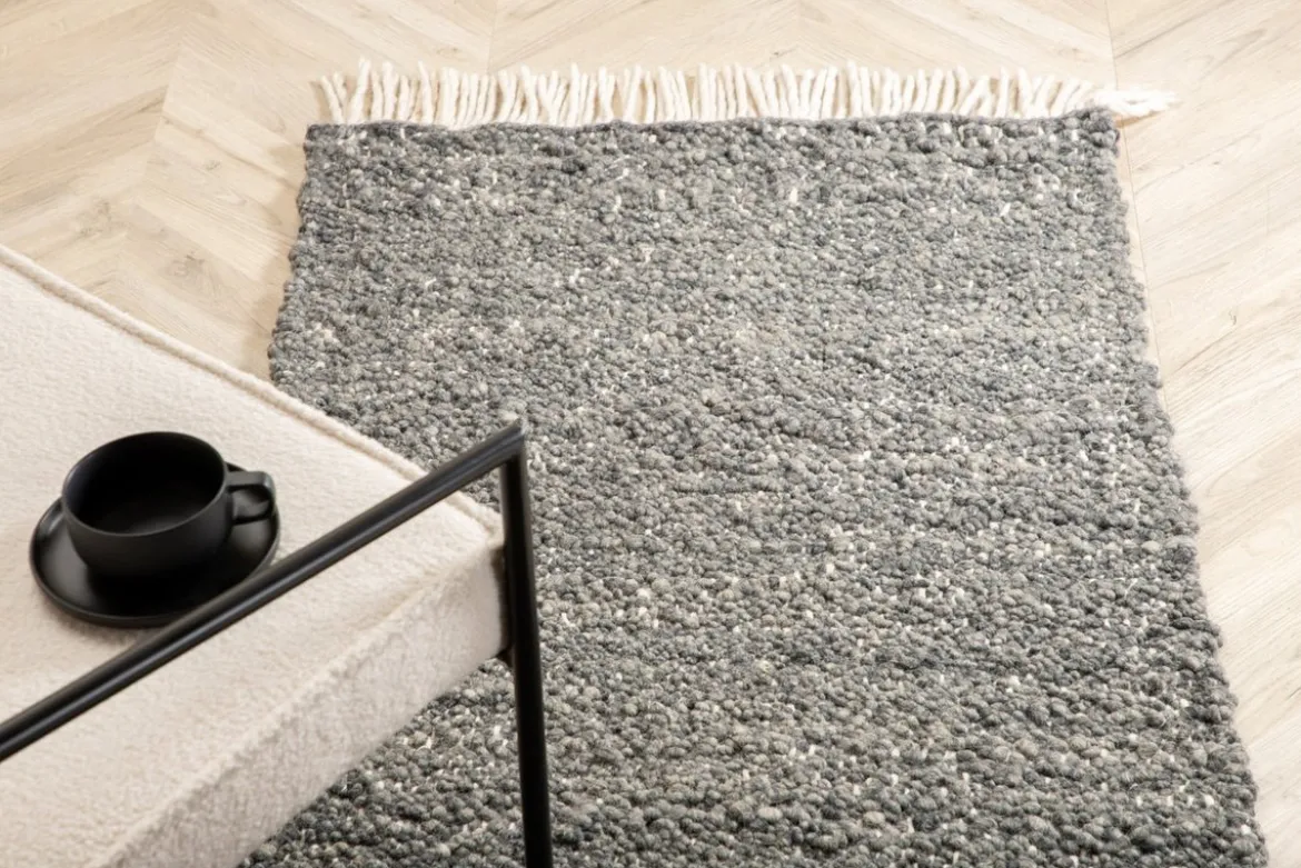 Teppich Bellina – mit Knotenstruktur aus Wolle