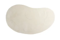 Teppich Caelen – ovale Form in Schwarz & Weiß aus Baumwolle