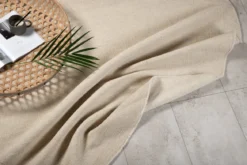 Teppich Edi – in Grau oder Beige aus Wolle & Baumwolle