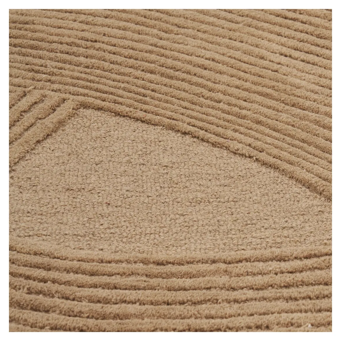 Teppich Eldvina – 160x230 aus 100% Wolle