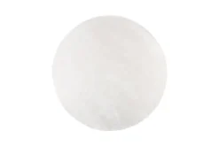 Teppich Emina – rund aus Polyester & Vliesstoff