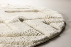 Teppich Lunara – aus 100 % Wolle in Weiß