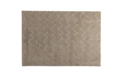 Teppich Lyra – aus Polyester in Weiß oder Braun