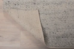 Teppich Nalea – in Weiß aus Wolle & Baumwolle