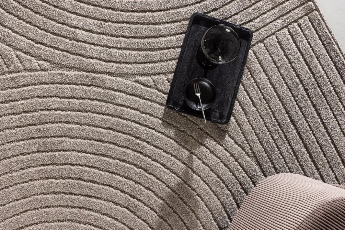 Teppich Nero - in verschiedenen Farben aus Polypropylen & Wolle