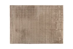Teppich Niva – in zwei Farben aus Polyester & Veloursleder