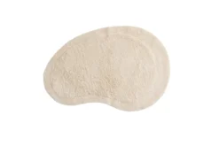 Teppich Noah – handgefertigt in Beige aus Baumwolle