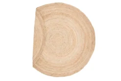 Teppich Palin – rund in Naturfarbe aus Jute
