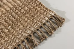 Teppich Runa – aus 100 % Jute in Beige