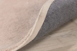 Teppich Vasia – rund mit Glanzoptik aus Polyester