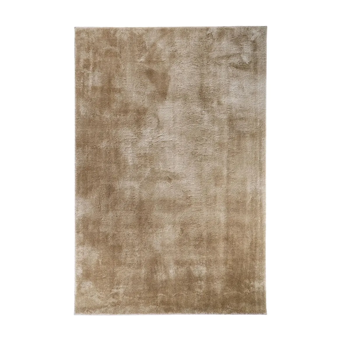 Teppich Velano – Moderner Hochflorteppich in Sand oder Grün, 160x230 cm