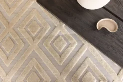 Teppich Verona – in zwei Farben aus Polyester & Baumwollmischgewebe