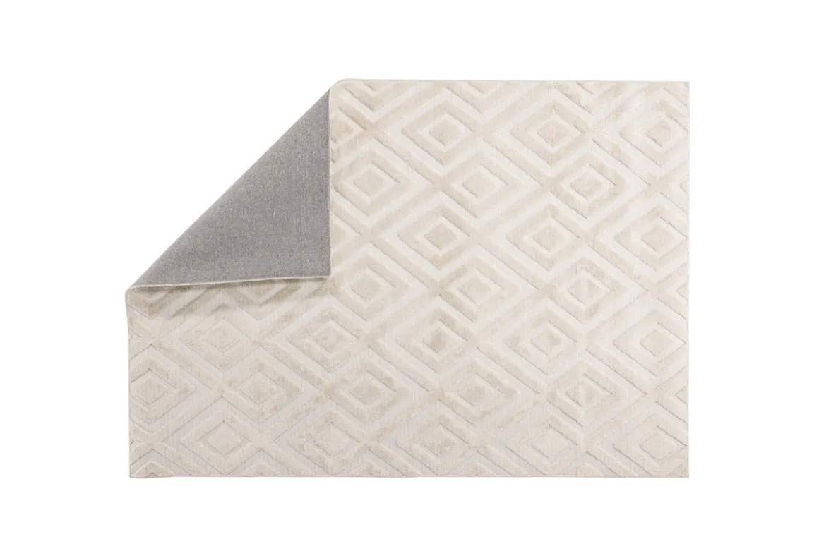 Teppich Verona – in zwei Farben aus Polyester & Baumwollmischgewebe
