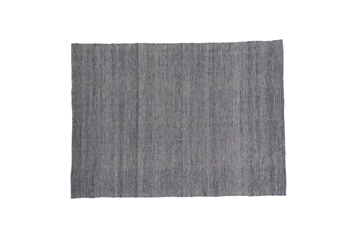 Teppich Zay – handgewebt in Beige aus Polyester & Baumwolle
