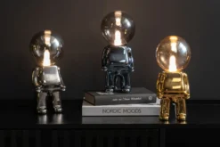 Tischlampe Antman - Designlampe Hochglanz beschichtet mit LED