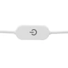 Tischlampe Antman (sitzend) - Designlampe Hochglanz beschichtet mit LED