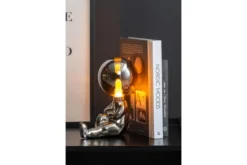 Tischlampe Antman (sitzend) - Designlampe Hochglanz beschichtet mit LED