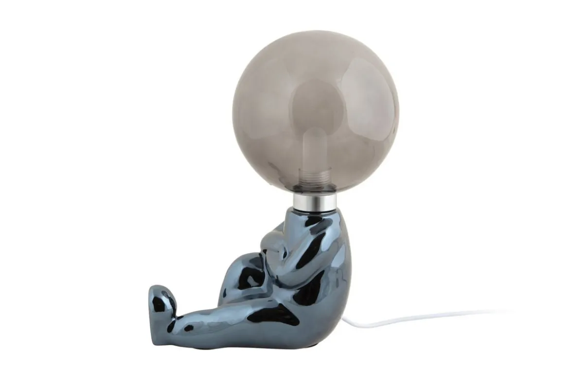 Tischlampe Antman (sitzend) - Designlampe Hochglanz beschichtet mit LED