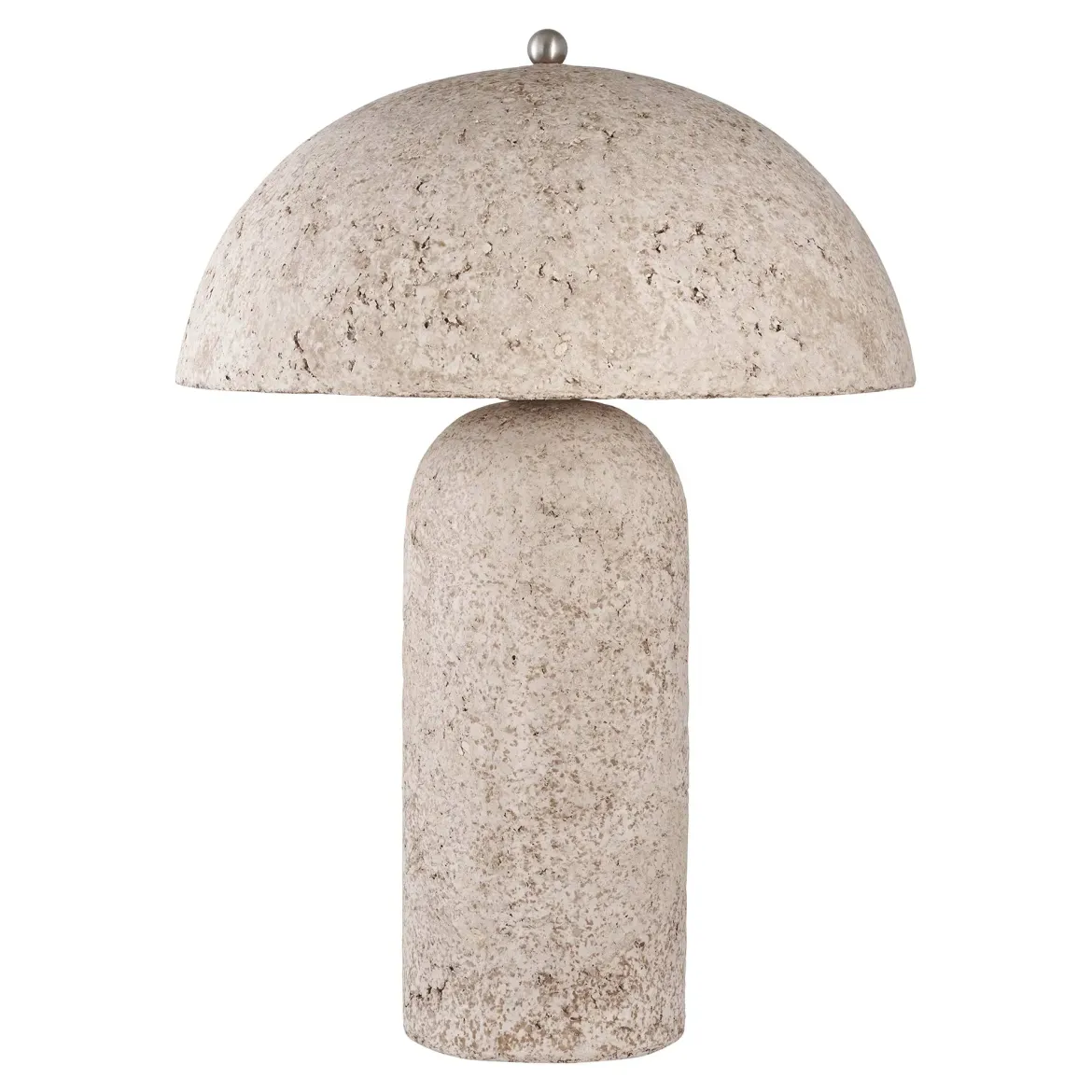 Tischlampe „Astley“ – Skulpturales Design in Stein-Optik