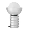 Tischlampe Chrome - Chromoptik aus Metall