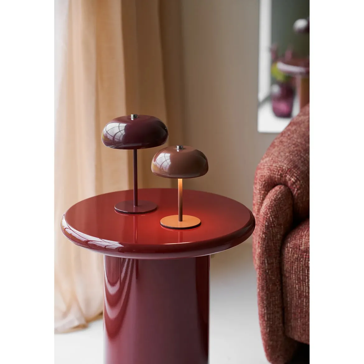 Tischlampe Elviora - Designleuchte aus Metal mit LED