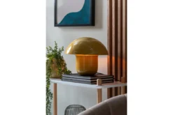 Tischlampe Fungi - Designleuchte aus Eisen in Pilzform