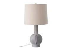Tischlampe Greyli - aus Terrakotta