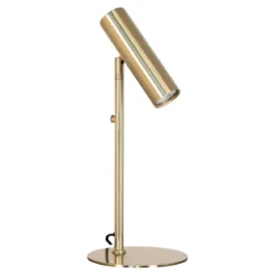 Tischlampe „Lazaro“ – Metall-Akzent in Schwarz oder Gold