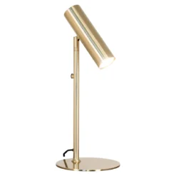 Tischlampe „Lazaro“ – Metall-Akzent in Schwarz oder Gold
