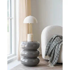 Tischlampe „Lucente“ – Stilvolle Kombination aus Marmor & Metall