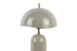 Tischlampe Madeira - Designleuchte aus Eisen mit Wellenschirm