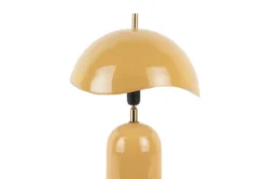 Tischlampe Madeira - Designleuchte aus Eisen mit Wellenschirm