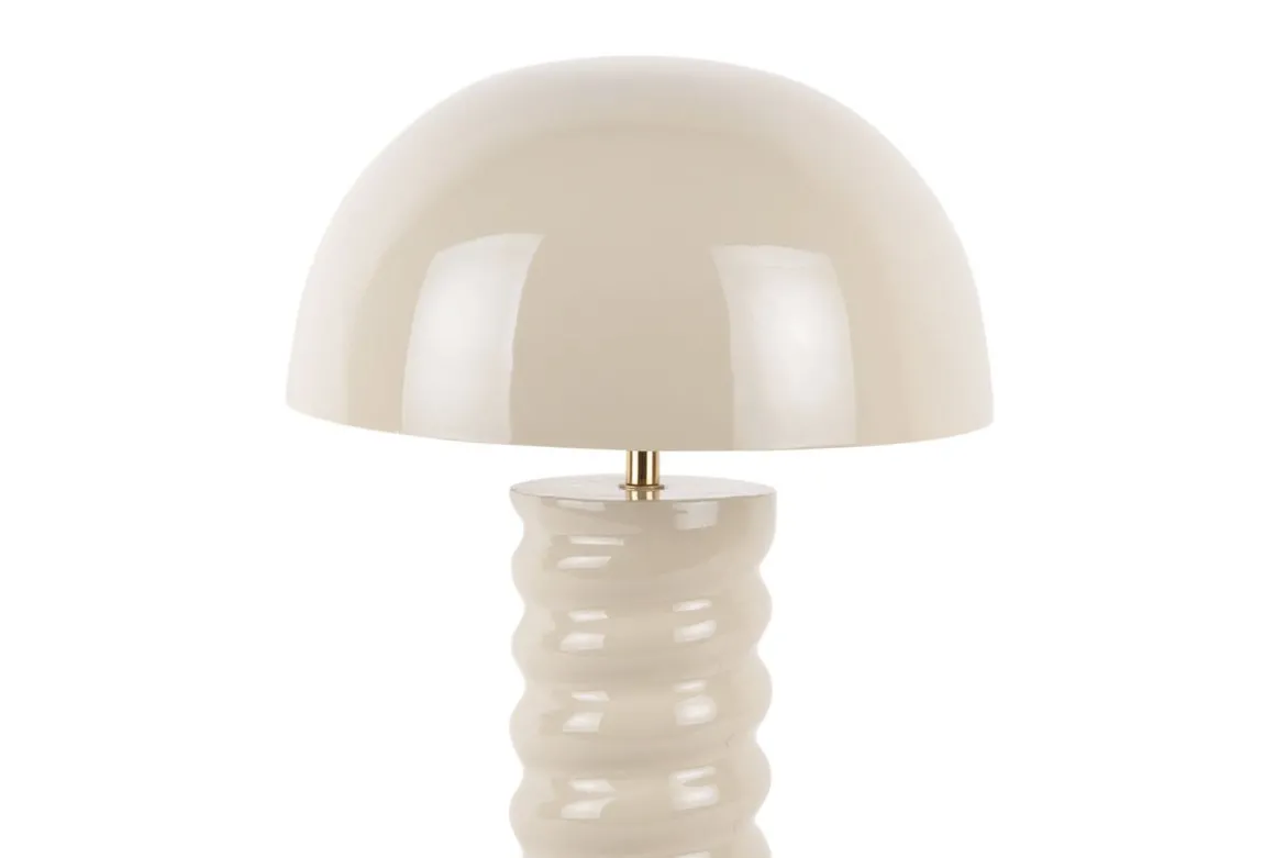 Tischlampe Milano - Designleuchte aus Eisen mit Spiralsockel