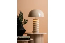 Tischlampe Milano - Designleuchte aus Eisen mit Spiralsockel