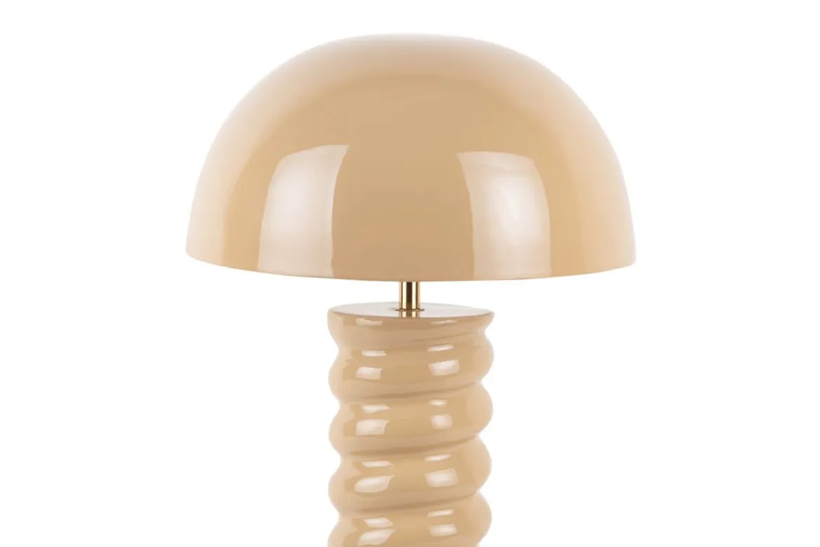 Tischlampe Milano - Designleuchte aus Eisen mit Spiralsockel
