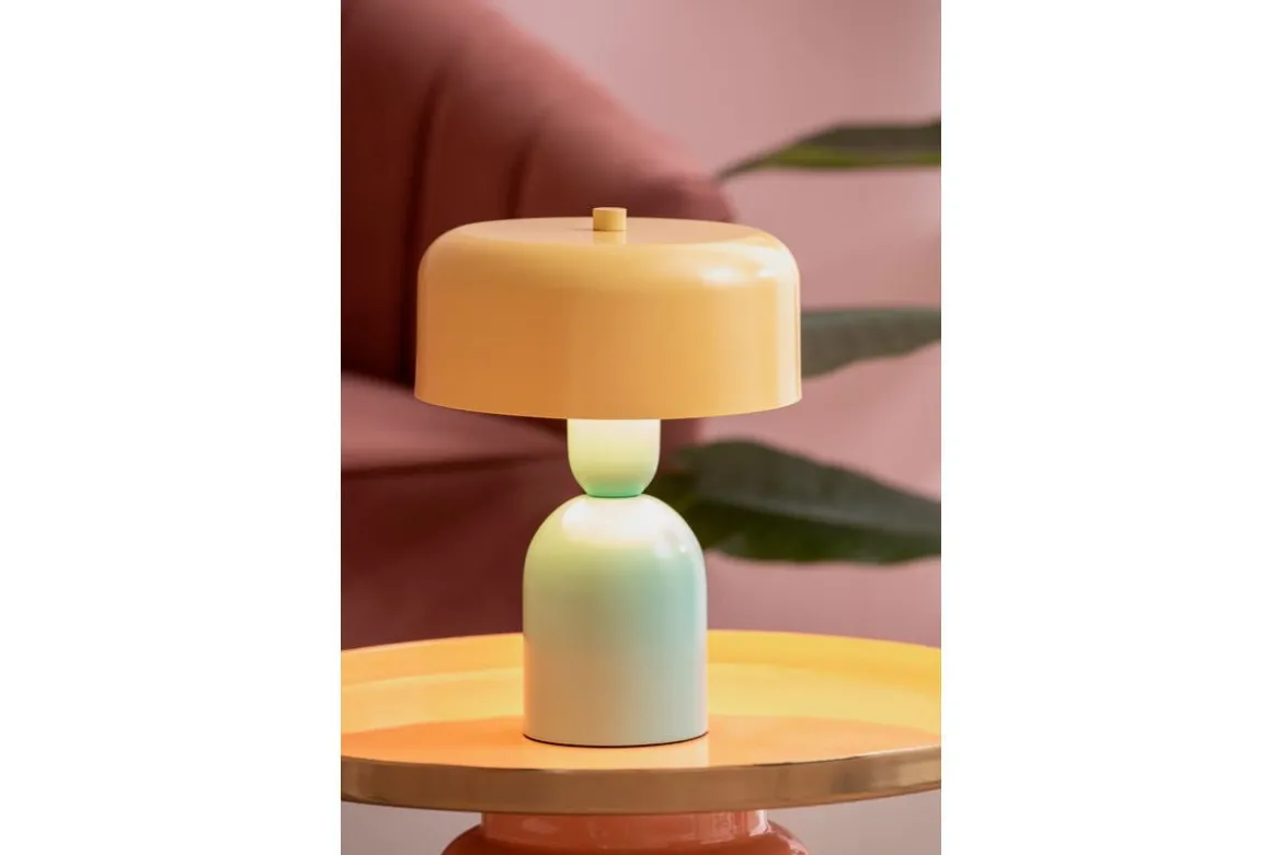 Tischlampe Monaco - Künstlerische Lampe aus Eisen
