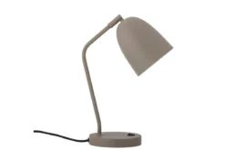 Tischlampe Myla - Grau Beige
