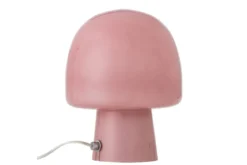 Tischlampe Nysa – Glasleuchte in organischer Pilzform